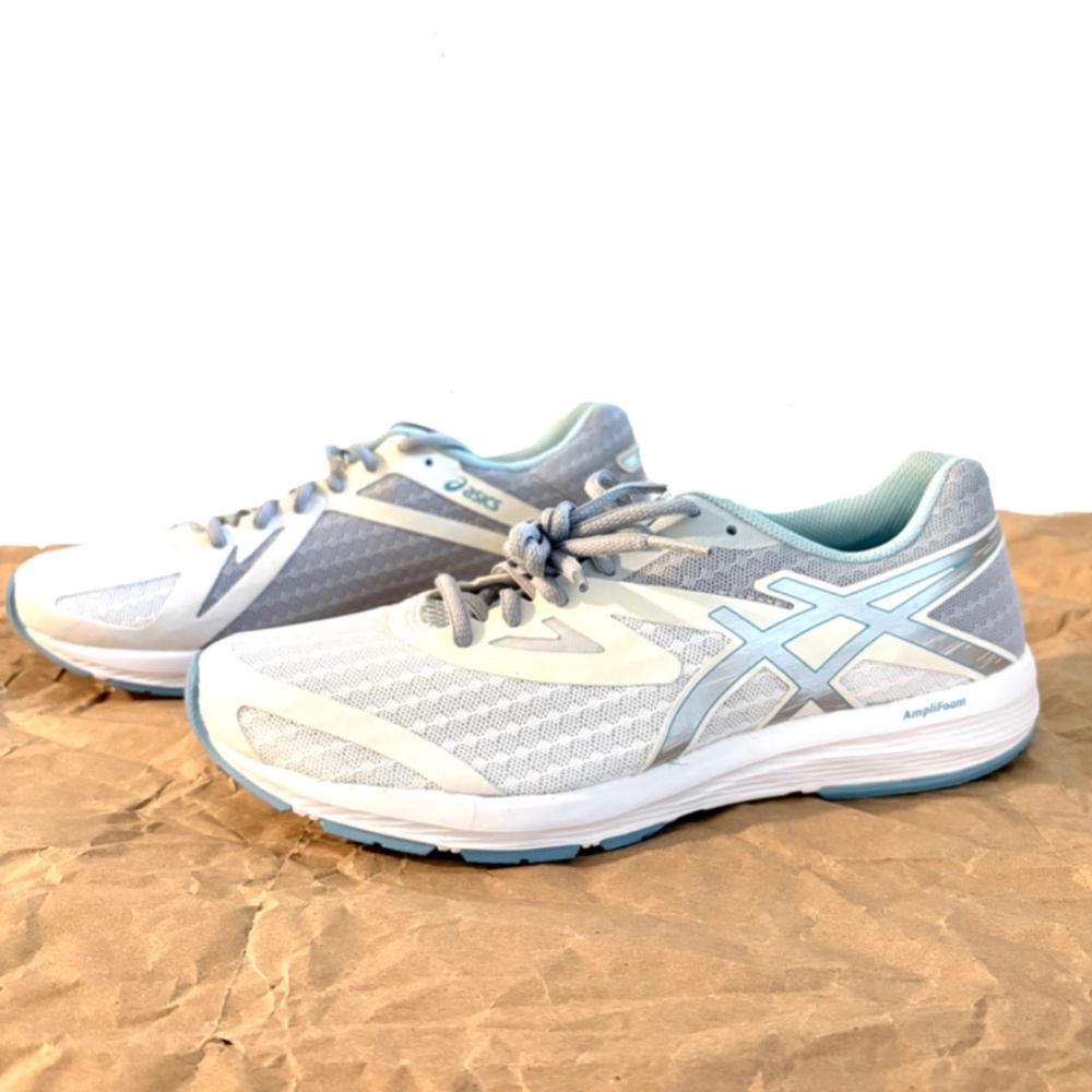 (NEW) Asics women shoes 8.5 Amplica running sneakers - Picture 6 of 8